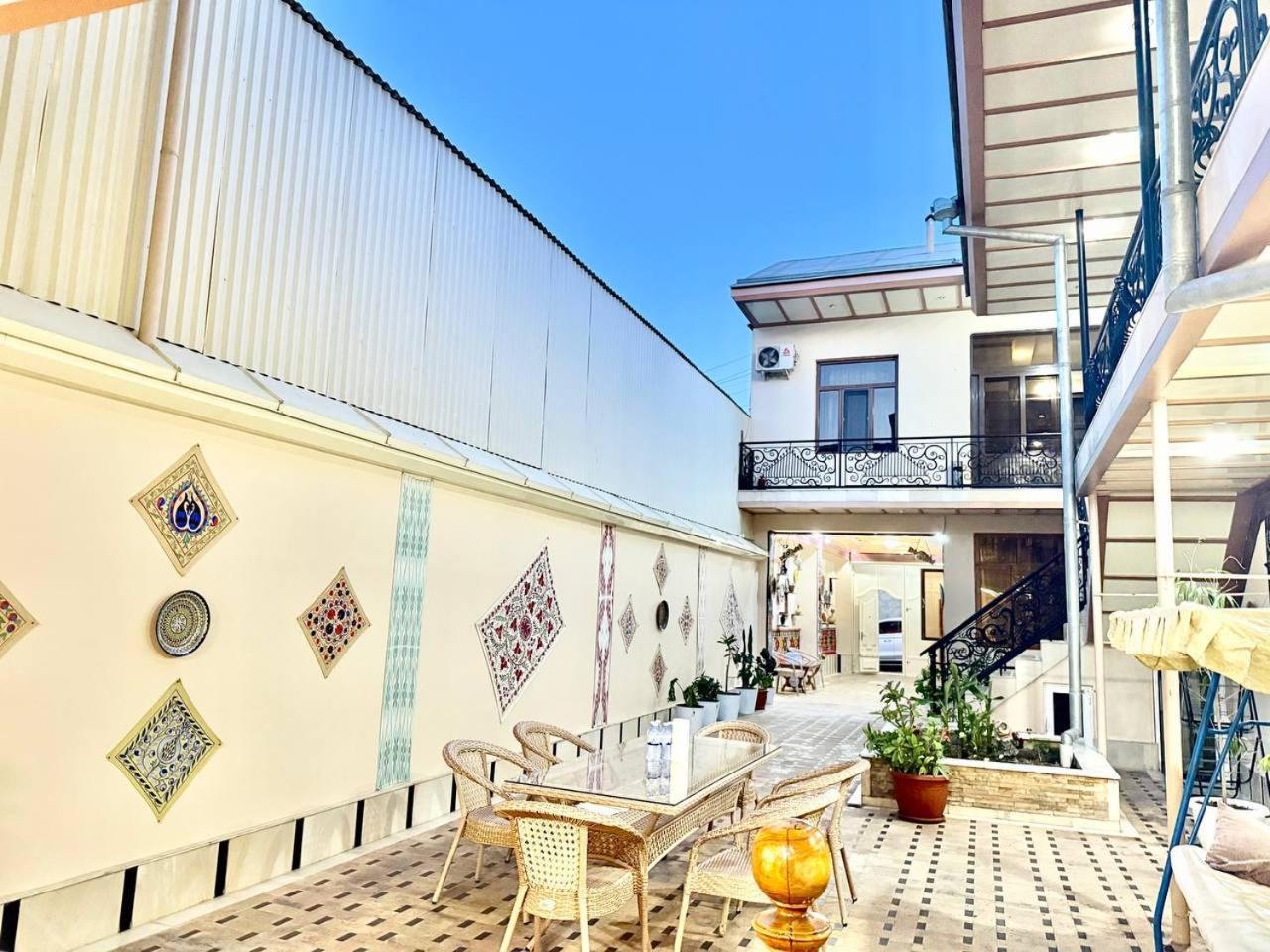 מלון סמרקנד Yusuf Gold House מראה חיצוני תמונה