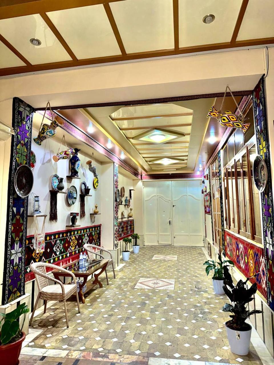 מלון סמרקנד Yusuf Gold House מראה חיצוני תמונה